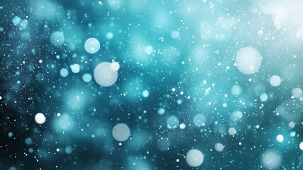 Obraz premium Abstract blurred snowfall background for winter theme designs