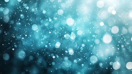 Obraz premium Abstract blurred snowfall background for winter theme designs