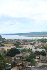 Fototapeta premium vista panorâmica de altamira, pará, maior cidade em área territorial do Brasil 