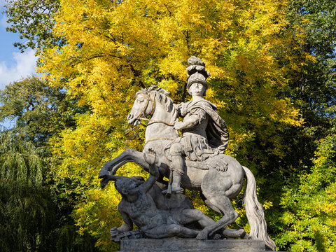 John the Third Sobieski Monument in Warsaw. Sobieski Monument in Warsaw.