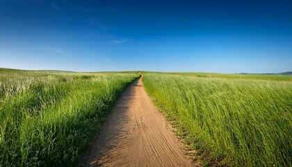 Obraz premium path in the field