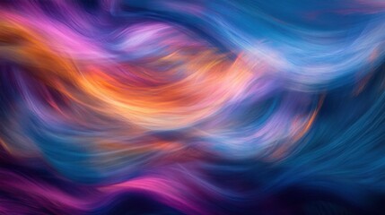 Obraz premium Abstract Colorful Swirls