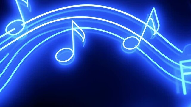 music notes background