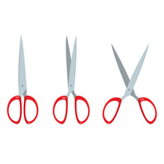 Scissors Icon Set Vector Design.