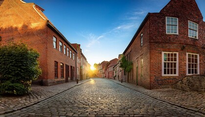 Fototapeta premium street in the town