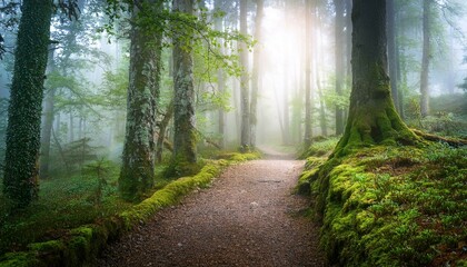 Obraz premium path in the woods