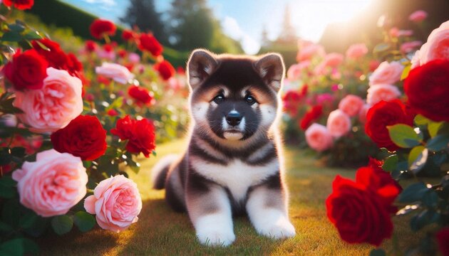 Shiba Welpe