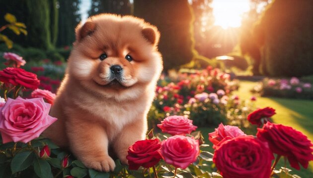 Chow Chow Welpe
