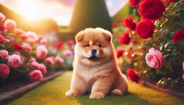 Chow Chow Welpe