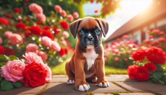 Boxer Welpe