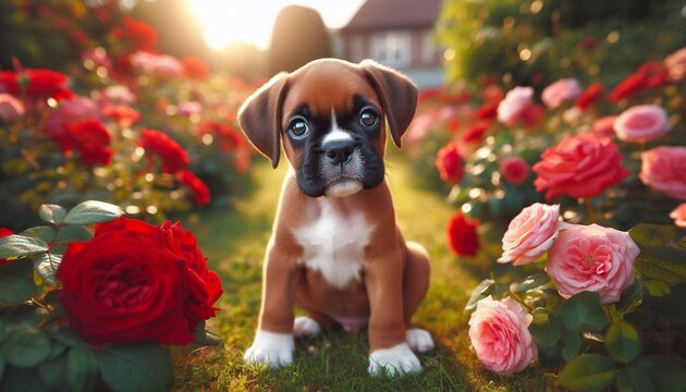 Boxer Welpe