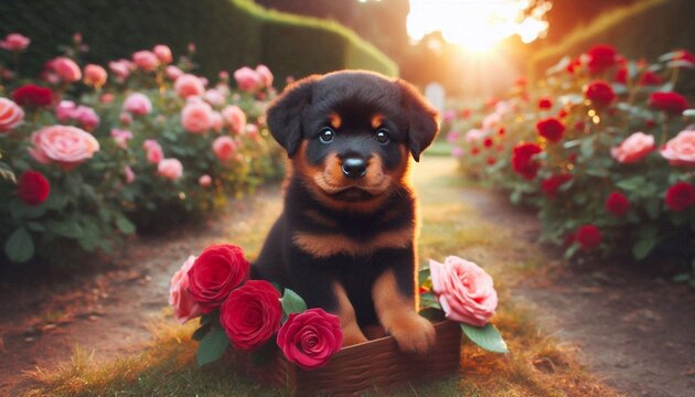 Rottweiler Welpe