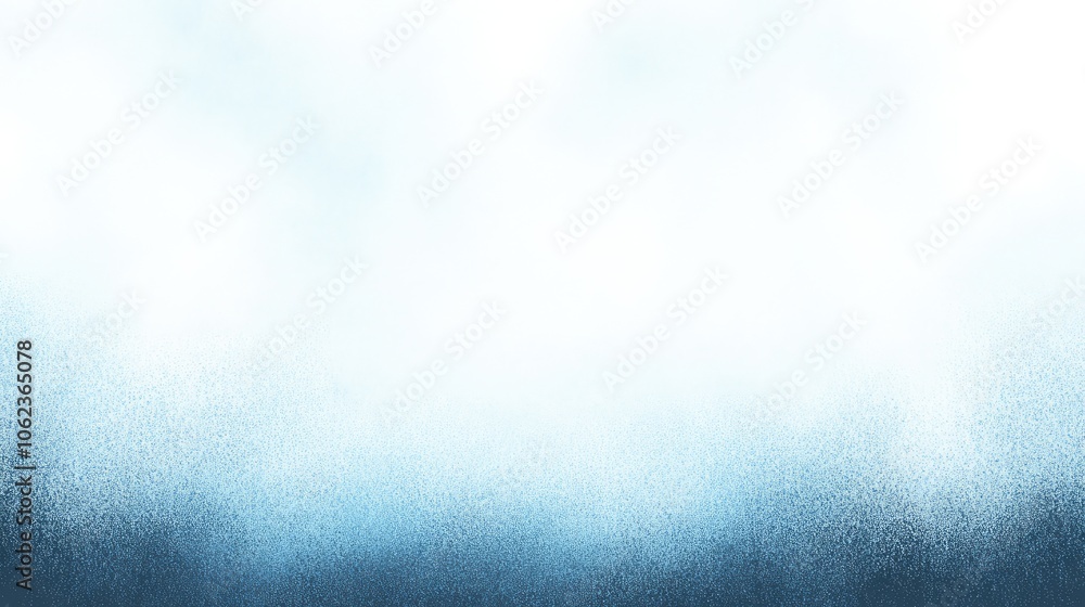 Poster a gradient background with a light blue top transitioning into a darker blue bottom. the background 