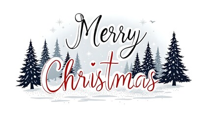 Merry Christmas text design fro t-shirt