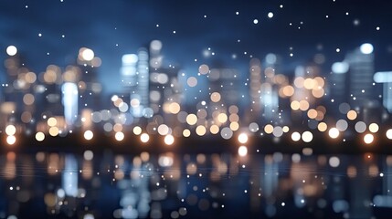 business district enhanced by digital graphs demonstrating advancements in urban technology.