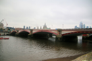 St Pauls across the River Thames