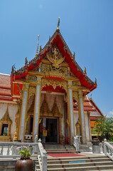 Chalong Temple. Buddhist Temple in Thailand
