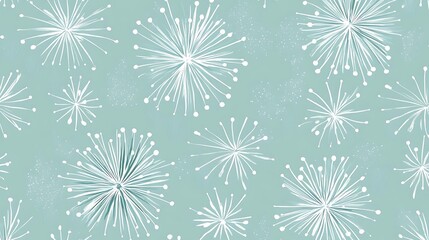 New Year pastel yellow backdrop with whimsical countdown designs