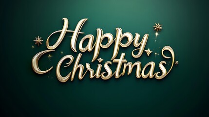 merry christmas lettering