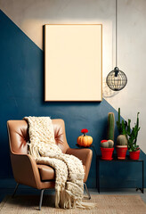 Mockup Cozy Room With Chair