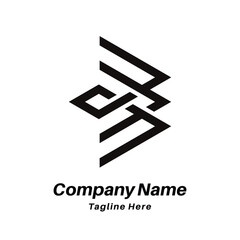 W letter logo design icon