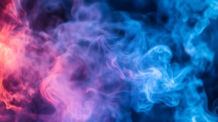 Obraz premium Abstract smoke gradient color background