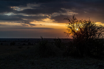 Abend im Mara Kati Kati Camp