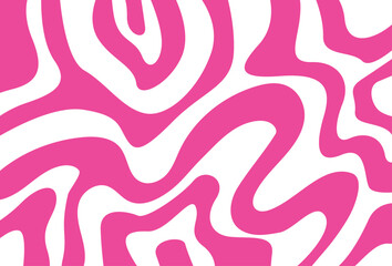 Abstract background with colorful and gradient wavy lines pattern