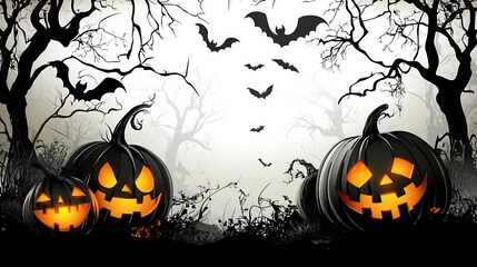 Halloween shadowy crimson background with playful spiderweb illustrations