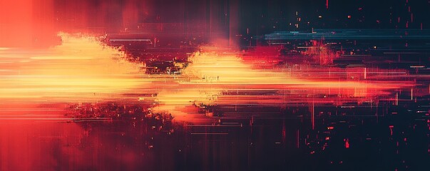 Explore the dynamic fusion of colors and light in abstract digital art creations