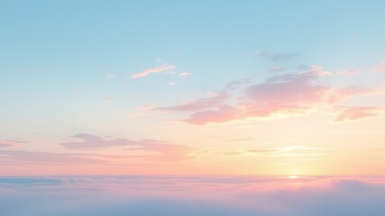 Fototapeta premium Sunrise Sky Background