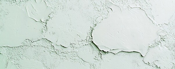Light green pastel concrete texture backdrop, resembling cement stucco for design applications.