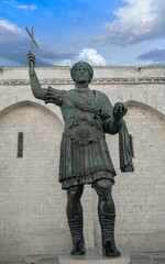 Colossus of Barletta in Apulia, southern Italy.