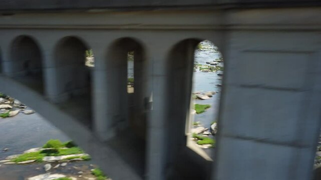 Atlantic Coastline Bridge drone footage