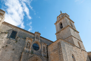 Fototapeta premium The Collegiate Church of Santa Maria del Manzano in Castrojeriz