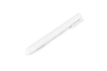 marker color white pen isolated on white background