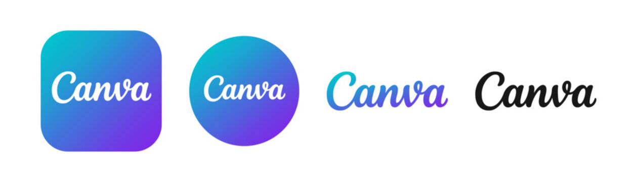 UKRAINE, KHARKIV, 2 NOVEMBER 2024: Canva icon. Social media icon modern design on transparent background. Stock vector editorial