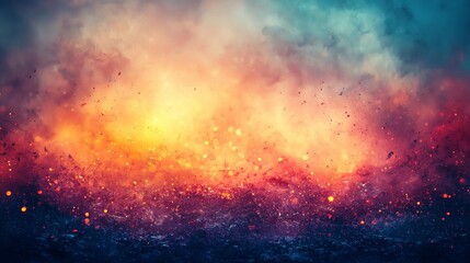 Naklejka premium Abstract fiery background with warm colors and a textured surface.