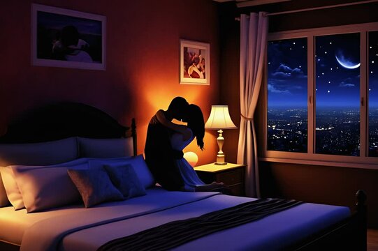 Romantic couple