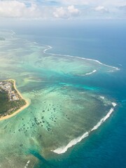 Naklejka premium view of beach, Indian , ocean 