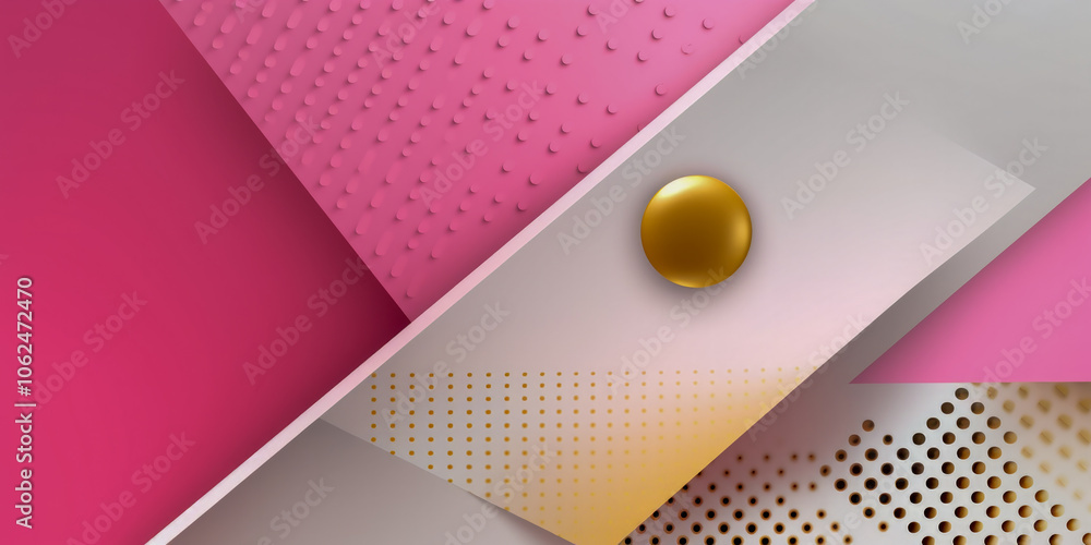 Poster a colorful background with multiple shapes and colors