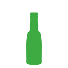 Green Bottle Illustration 