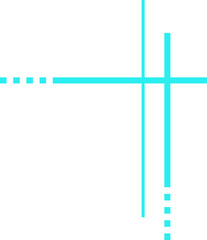 STYLISH LINE BORDER FRAME MINIMAL ELEMENT DESIGN