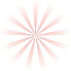 Fototapeta premium Sun Beam Rays Transparent Gradient