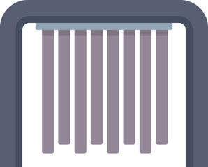 This icon of a hydroelectric power plant dam is perfect for projects related to renewable energy, sustainability, and environmental conservation