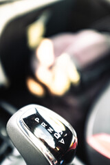 Automatic transmission gear shift with letters