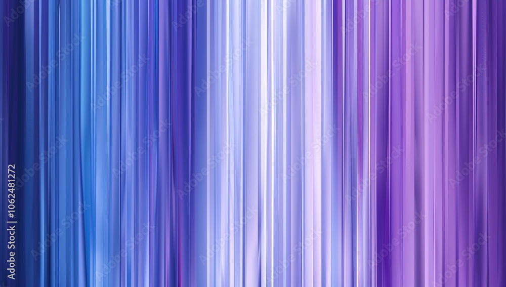 Poster abstract blue background with vertical lines. the pattern is made of stripes in different shades of 