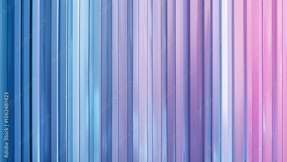 Aufkleber abstract blue vertical lines pattern, vertical gradient texture background with stripes of color in 