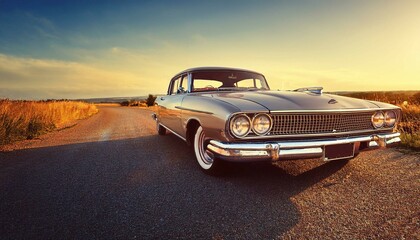 Fototapeta premium car on the road