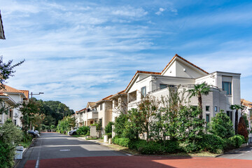 戸建住宅の風景